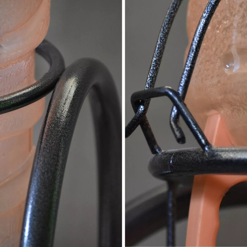 Decora Porta Garrafón Chico 1 Nivel Silver Oferta