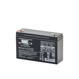 MK Battery ES12-6 T2 Maintenance-Free Rechargeable Sealed Lead-Acid Battery