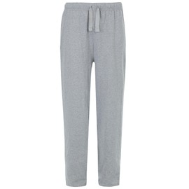Style It Up Mens Pyjamas Plain Lounge Pants Breathable Comfortable Soft Elasticated Bottoms Adults Loungewear (Grey-Melange, S)