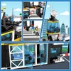 HOGOKIDS City Police Station Building Set - 1261 PCS Police