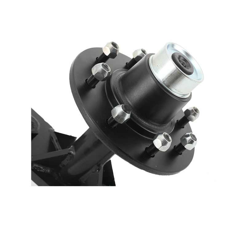 SOFEDY Shipping Container Wheels Kit 8 Lug with Bolt-on Spindle