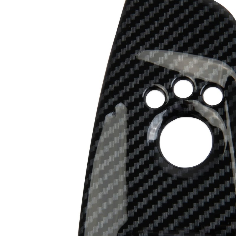 Carbon Fiber Window Lift Switch Panel Cover Trims for Jeep