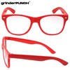 Kids Nerd Glasses Clear Lens Geek Fake for Costume Children's