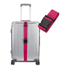 Tie Down Strap, Adjustable Nylon Strap, Car Luggage Straps, Heavy Duty Lashing Strap, Durable Top Tie Down Strap for Motorcycle Cargo Trucks Trailer Luggage (Red)