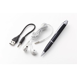 Kiyoraka IC-P04BK Pen Type IC Recorder Pen Voice PC Voice Recorder Recorder Recorder