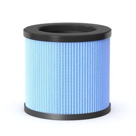 AROEVE JHD03W Air Filter Replacement 4 in 1 Air Filter for Smoke, Pollen, Hair and Odors - Blue