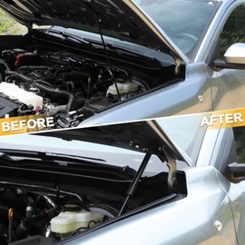 Daeiclru Front Hood Lift Supports Shocks Compatible with Toyota Tacoma 2024 2025, Car Front Hood Lift Supports Kit Assist Hydraulic Rod Gas Charged Strut Shock Lifting Bracket Accessories