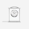 London Clock Silver Mantel Clock, 18 x 15 x 4.5cm