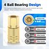 45Pcs Air Coupler & Plug Kit, Hoodutric 1/4" NPT Air