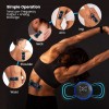 Dingpai X1 Recargable 8 Modos Pulso Electroestimulador Portatil+7parche