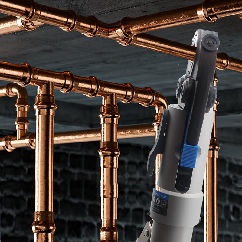 iGeelee Hydraulic Copper Pipe Press Tool for Viega ProPress Fittings