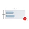 Office Depot Double-Window Envelopes, 10 (4 1/8in. x 9 1/2in.),