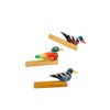 My Family House Painted Duck Caller Brown - Bamboo -