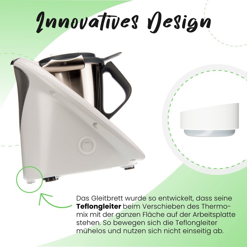 The invisible sliding board for Thermomix TM5 / TM6, extra