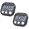 2 PCS Magnetic Kitchen Timer, Big Digits Large LCD Screen