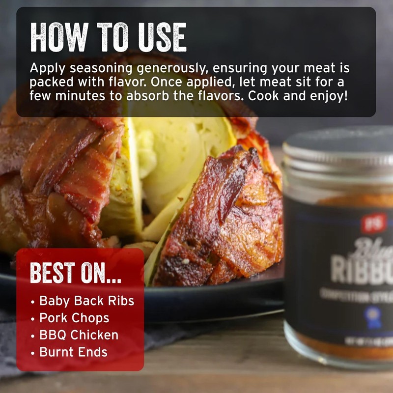 PS Seasoning Blue Ribbon Rib Rub - Sweet and Smoky