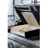 Megamaster Portable Pizza Kit - Stainless Steel Ceramic Pizza Oven