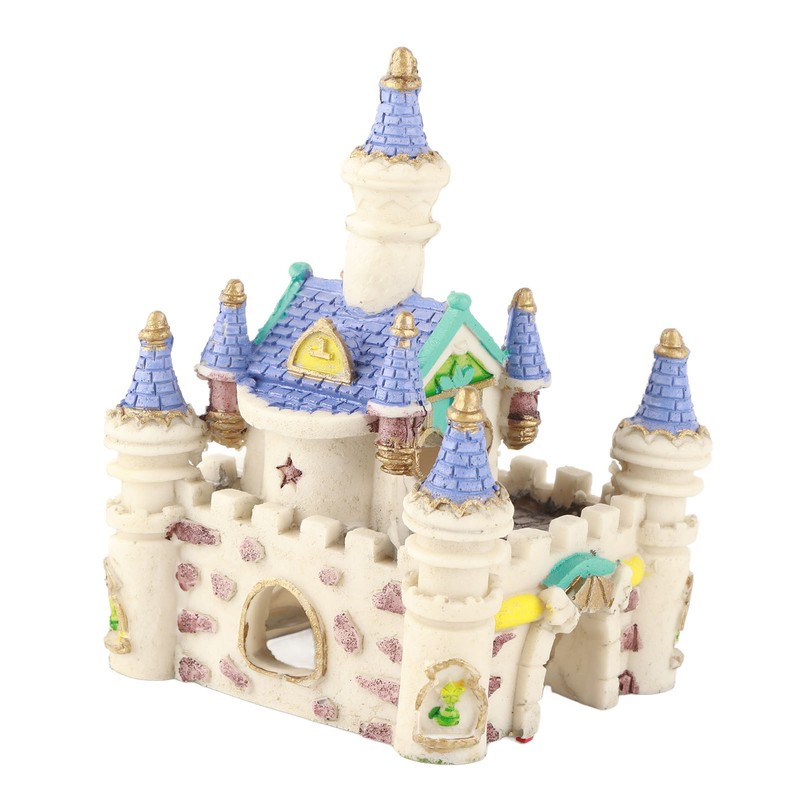 Aquarium Resin Castle Decoration High Simulation Fish Tank Roman Castle