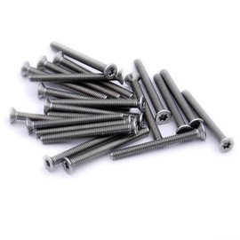 M1.6 (1.6mm x 10mm) TX Socket Countersunk Machine Screw (Bolt) - Stainless Steel (A2) (Pack of 20)