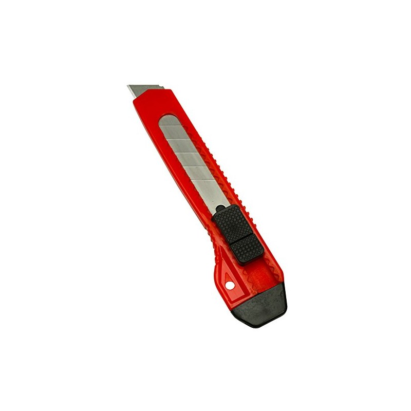 Warner 8-Point 18MM Economy Snap-Off Blade Knife with 1 Blade,