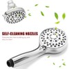 Handheld Shower Head Rain Showerhead Combo 5 Spray Settings High