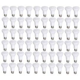 60 Pack 90 CRI BR20 LED Bulbs - 6W=50W 5000K Daylight Bulbs, Dimmable, 540 Lumen Flood Lights, Outdoor/Indoor, UL-Listed, Energy-Efficient Soft White LED Light Bulbs