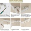 Trimold Premium Ceiling Curtain Track System, Flexible and Durable Design