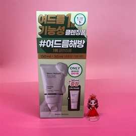 Blanc Nature Acne Functional Sebum Care Acne Cleansing Foam &&& 150mL + 50mL / 블랑네이처 여드름 기능성 피지케어 아크네 클렌징 폼 &&& 150mL + 50mL