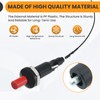 DALQUIS Grill Igniter Replacement, 4-Pack Universal Propane Push Button Piezo
