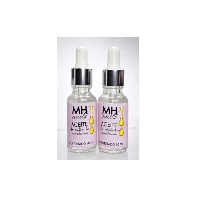 ACEITE DE CUTICULA PARA UÑAS MH NAILS 2 PIEZAS