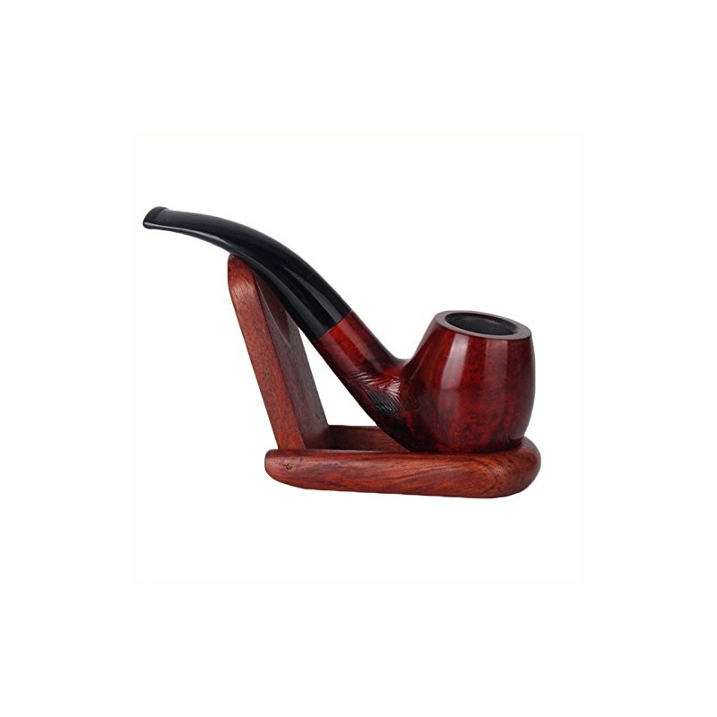Portable Wood Wooden Collapsible Cigar Smoking Pipe Stand Rack Holder
