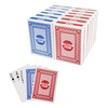 DNB 12 Deck Canasta Cards - 6 Decks Blue and