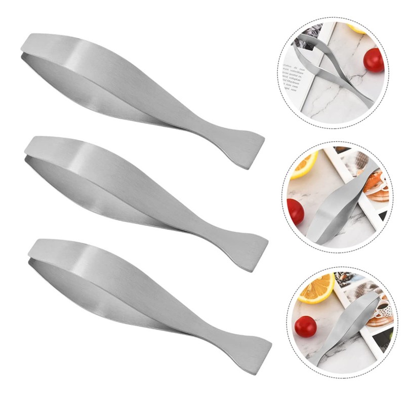 Mikinona 3pcs Multi-function Fish Tweezers and Pig Hair Removers Convenient
