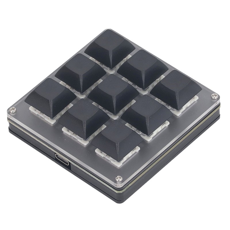 Mechanical Gaming Keyboard 2.4G USB Type C Bluetooth 9 Keys