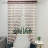 ZiDeTang Acrylic Beaded Door Curtain Décor Tassel Room Divider Curtain