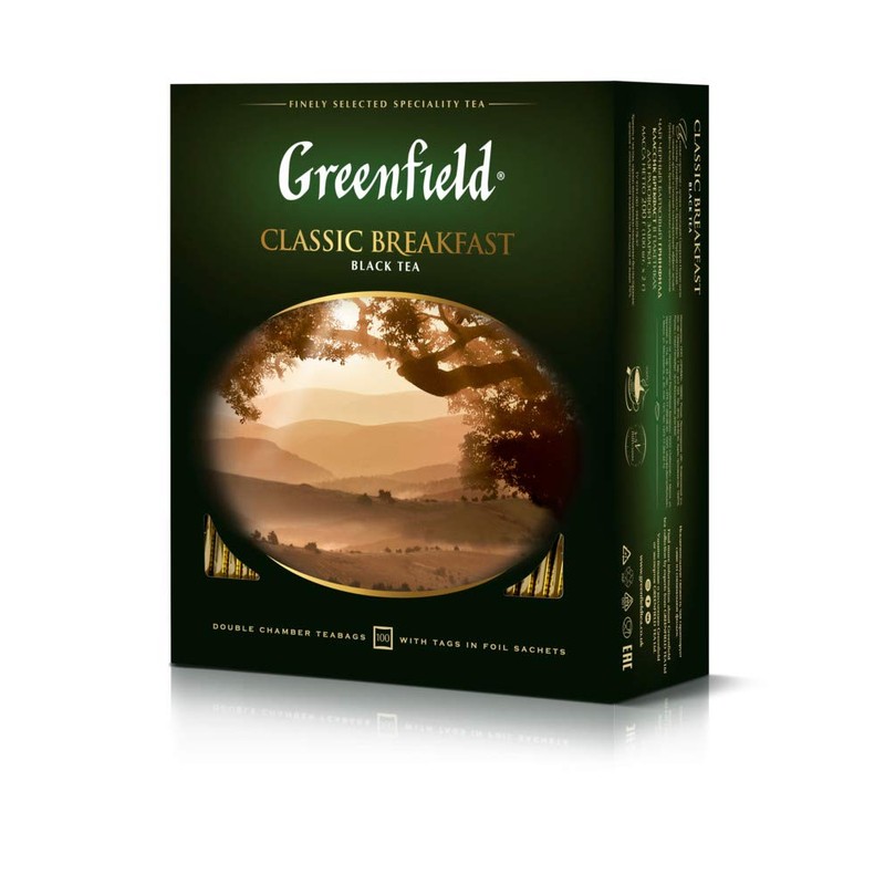 Greenfield Classic Breakfast Сlassic Collection Black Tea Finely Selected Speciality