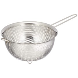 Wahei freiz SUI Gut SUI-6032 Pierced Colander, One-Handed, 6.7 in (17 cm), Stackable with SUI-6042, Easy to Clean, Durable