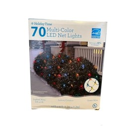 Holiday Time 70 LED Net Lights - Multicolor (4'X4')