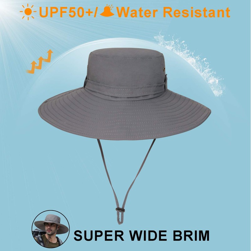 Sun Hat for Men, Super Wide Brim Sun Fishing Hat
