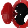 Fuel Tank Cap Red Gas Cap Cover with Red Powder
