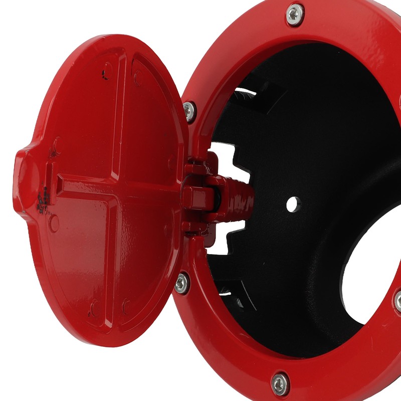 Fuel Tank Cap Red Gas Cap Cover with Red Powder