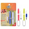 Dental travel Cleaning Kit (blue & white, 1 pair)
