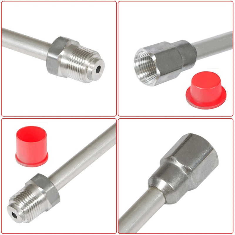 marddpair Airless Paint Sprayer Spray Gun Tip Extension Pole Rod