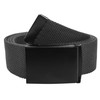 Gelante Fully Adjustable Canvas Web Belt with Black Flip Top