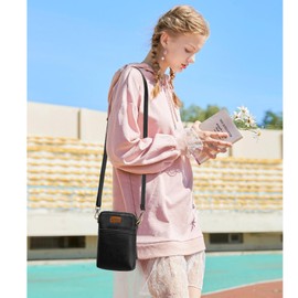 SENDEFN Cell Phone Crossbody Purse Vegan Leather Small Crossbody Bag for Women with Adjustable Strap