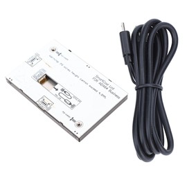 3.5in IPS USB Screen Full Viewing Angle Multi Theme Energy Saving IPS Secondary Screen USB Mini Monitor for RPi