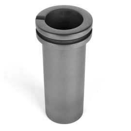 Naajop Graphite Crucible High-Temperature Resistance Precious Gold Sliver Metal Melting Furnace Accessories Smelting Furnaces Crucibles Jewlery Casting Tools Capacity (3KG)