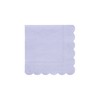 Meri Meri Disposable Paper Napkins (Pack of 20), Scalloped Edge,