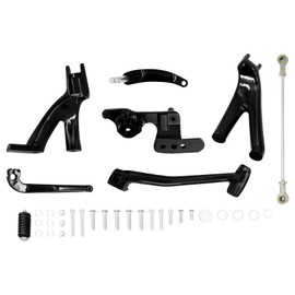 Forward Control Kit Complete Levers Linkage Fit for Harley Street Bob FXBB Low Rider FXLR 2018-2023 Softail Standard FXST 2020-2022