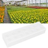 Clear Acrylic Vase Rectangular Elegant Centerpiece Flower Vase for Home